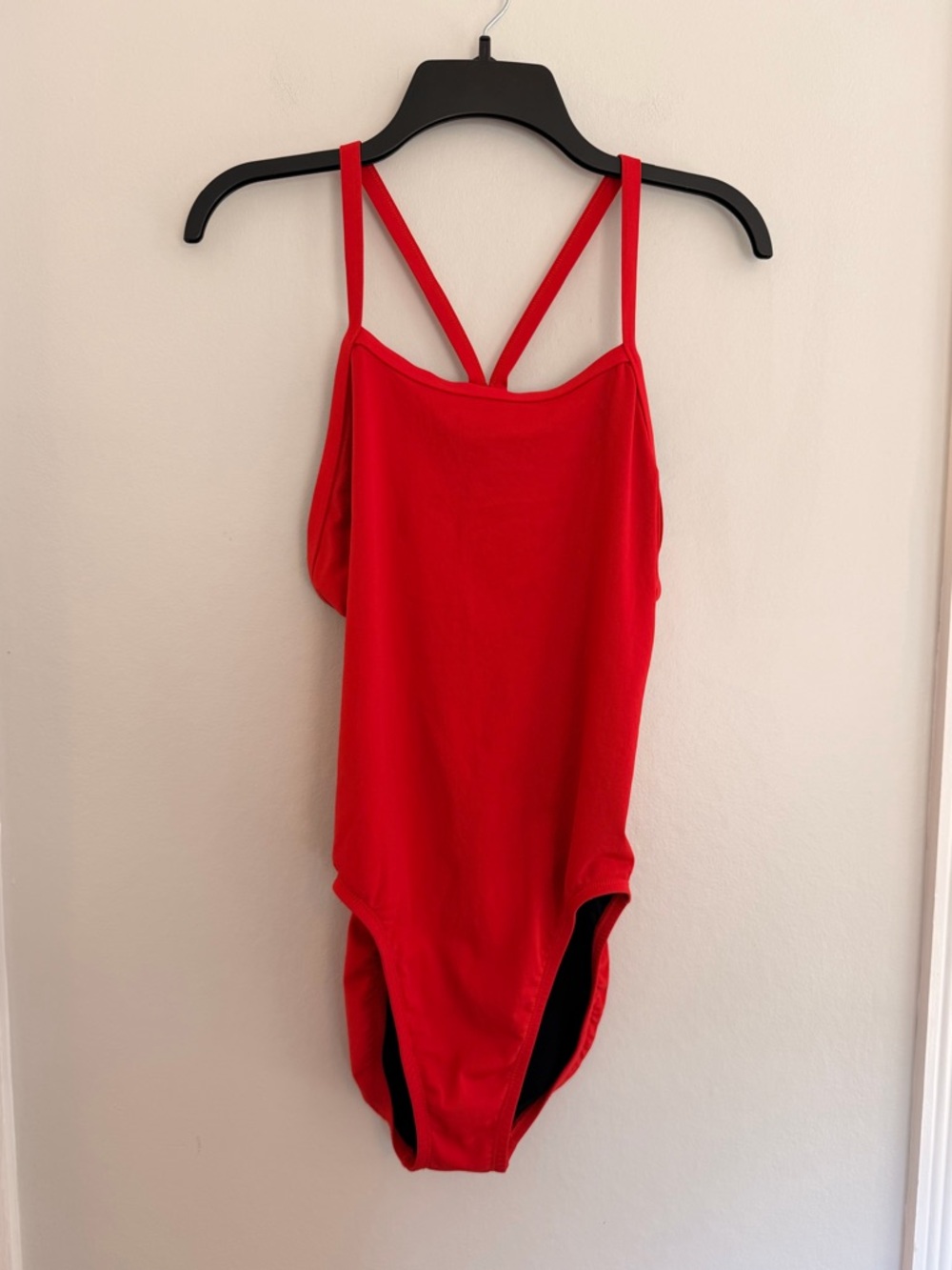 Nike Hydrastrong One Piece Swimsuit Red Women’s 10 Athletic Swim
